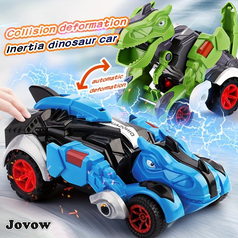 Transform Your Child's Imagination with this Inertial Dinosaur Deformation Toy Car - Perfect Birthday or Christmas Gift!