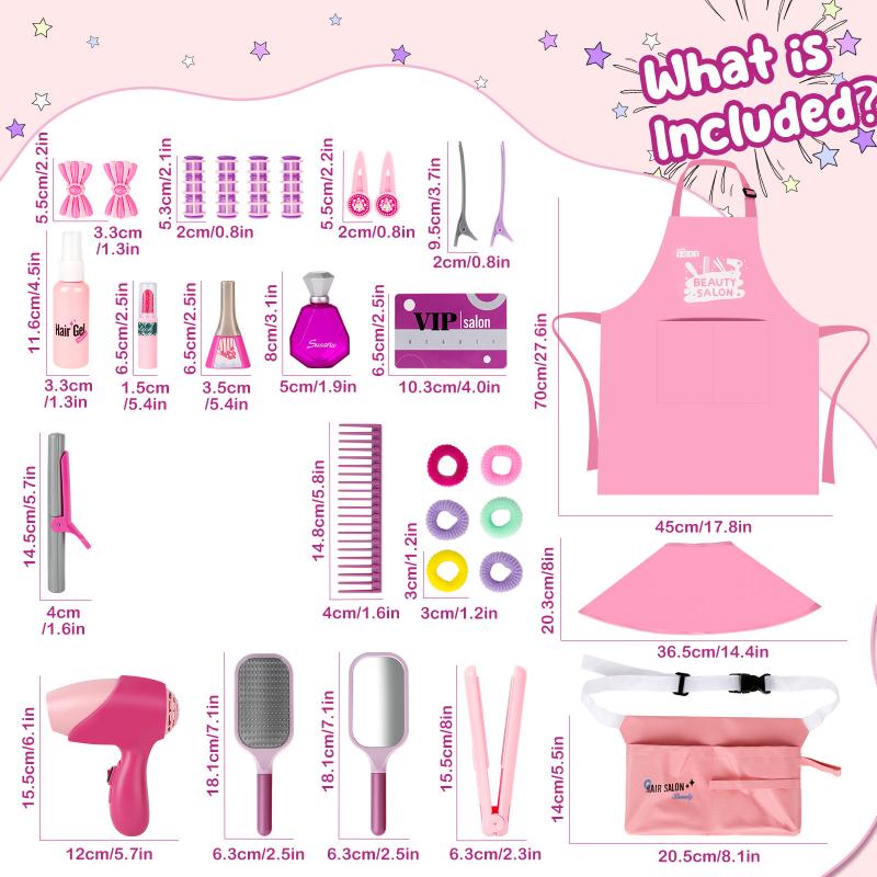 deAO Beauty Salon Set Pretend Play