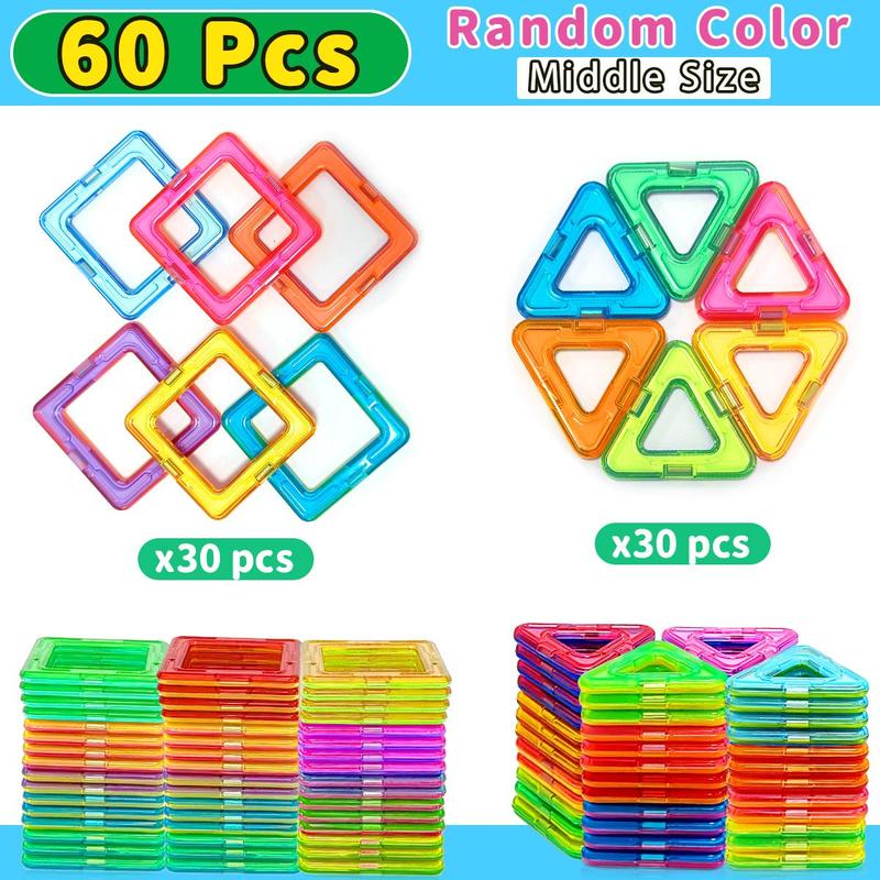 Christmas Colorful Blocks Building Toys, 20 40 60pcs Colorful 3d Puzzle Design Toy, Sensory Toy for Improving Creativity Hands-on Ability