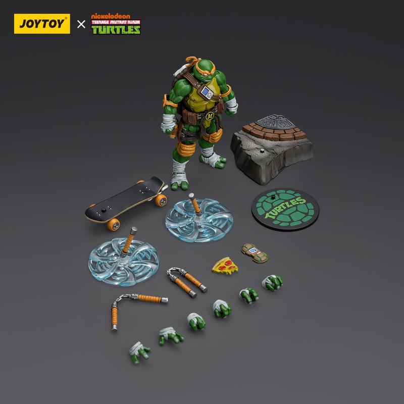 JOYTOY  TMNT  1 18  Action Figure TMNT-Michelangelo JT6144