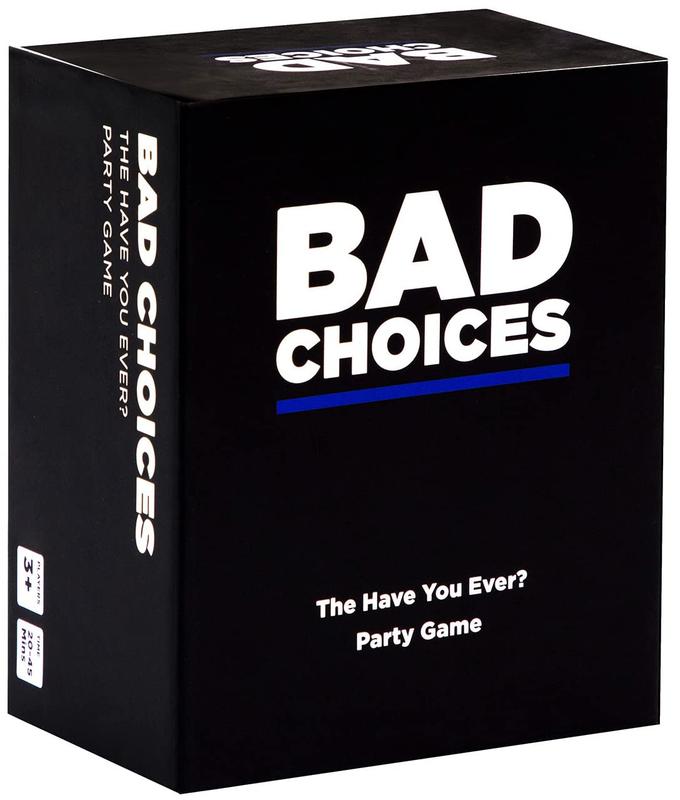 BAD CHOICES Party Game - The Have You Ever? Game - Hilarious Adult Card Game for Fun Parties and Board Games Night with Your Friends