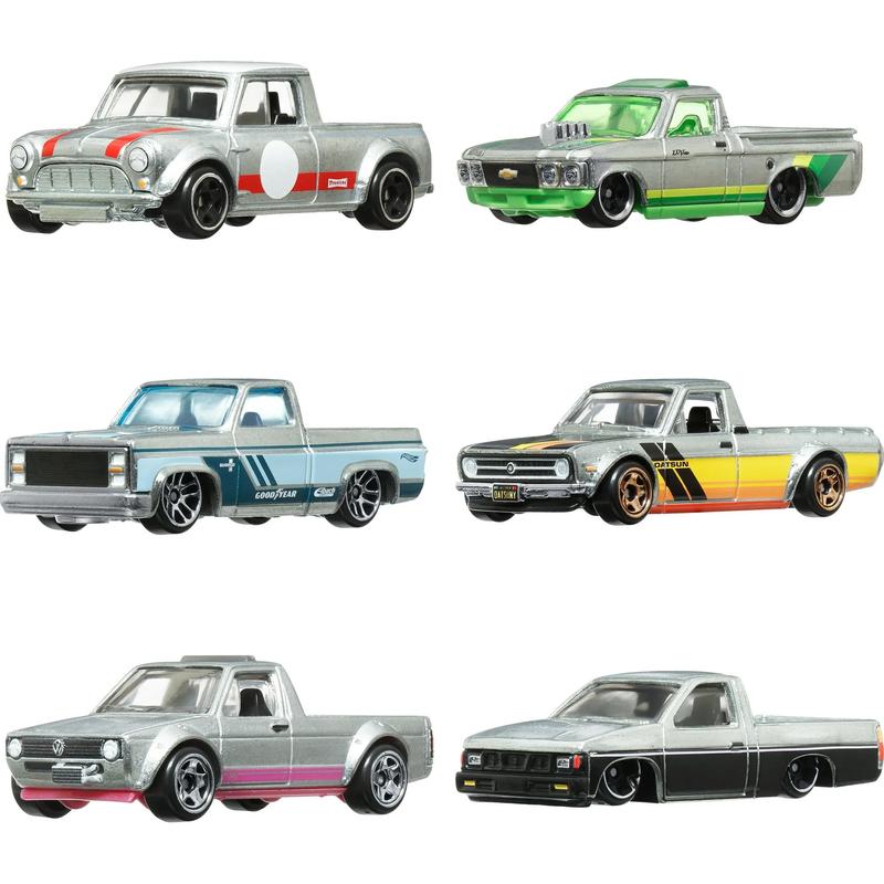 Hot Wheels 2024 ZAMAC Pickup Truck 6 Pack Set - HRX57