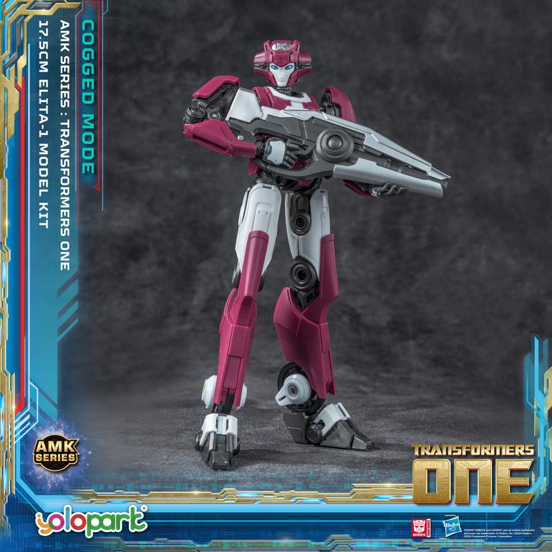 Transformers ONE - 17.5cm Elita-1 Cogged Mode Model Kit - AMK Series