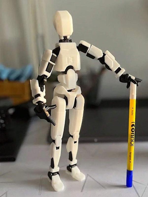 DIY T13 Lucky Puppet Joints Can Move DIY Doll Generation Dummy Doll DIY Body  Decompression Tabletop Display