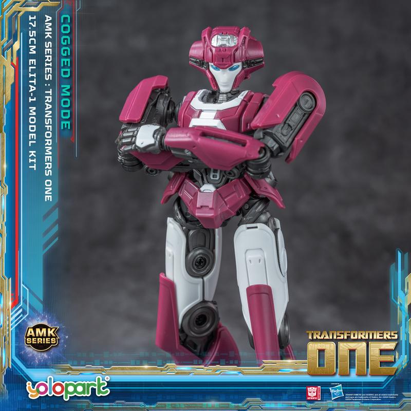 Transformers ONE - 17.5cm Elita-1 Cogged Mode Model Kit - AMK Series