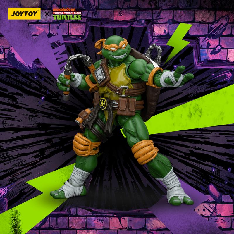 JOYTOY  TMNT  1 18  Action Figure TMNT-Michelangelo JT6144