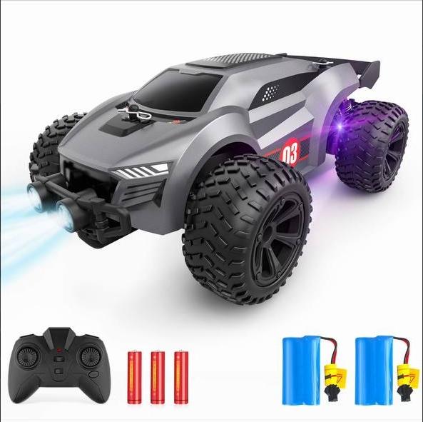 Remote Control Car-Speed ​​20 kilometers per hour, super endurance remote control car, 2×1000mAH RC car, birthday gift for children aged 3-8, children's gift, holiday gift