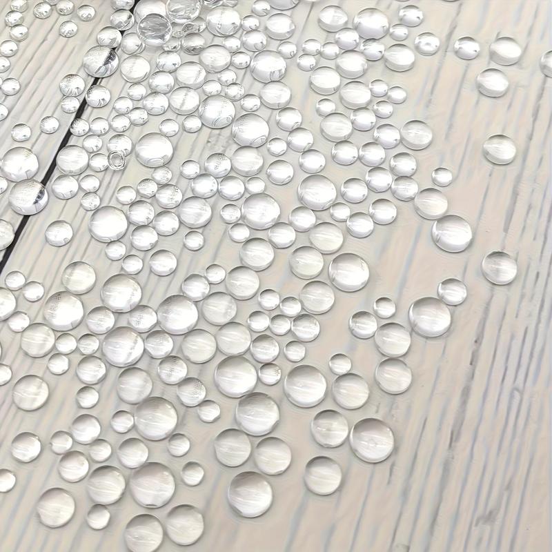 Transparent Round Resin Water Droplets Sticker, 350pcs Clear Dewdrop Sticker, Multi-size Decorative Sticker for Scrapbook DIY Crafts Decor