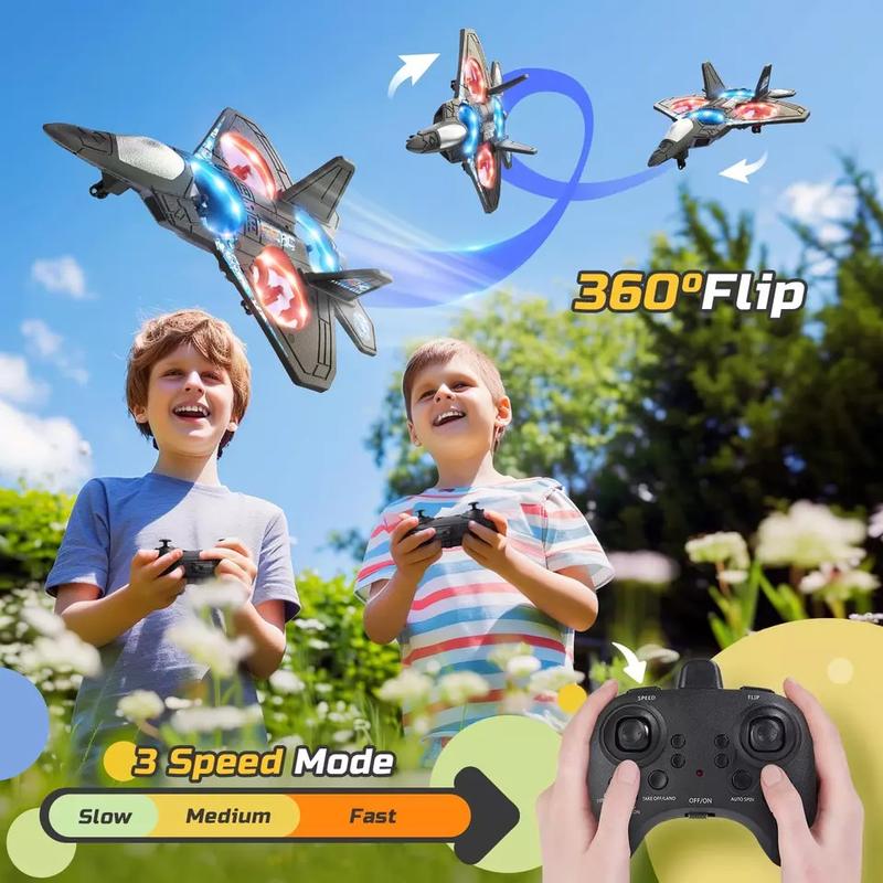 Remote Control Helicopter,drones for beginners rc airplanes,BEZGAR RC Fighter Aircraft F-22 Raptor Mini Aircraft Jet RC Stunt Aircraft - Gift Set, rc flying Toys, alliance rc helicopter, rc model Birthday Gift, 360° air roll airplane,for Adults and Kids