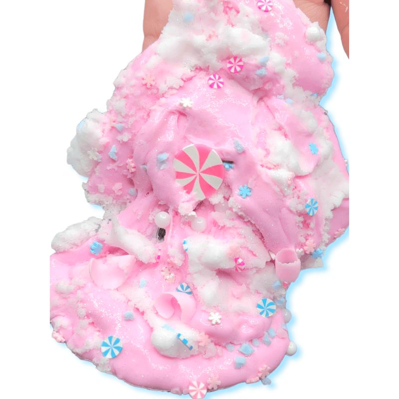 Pink Hot Coco Handmade Butter Cloud Slime