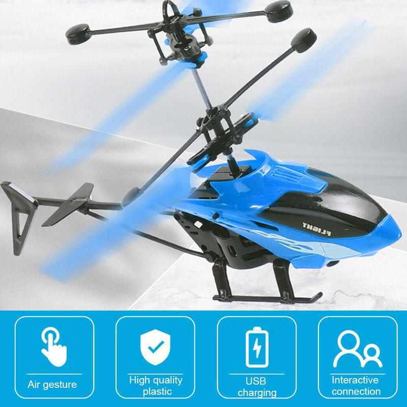 STONESTAR Mini Rc Drone Rechargeable Helicopters Drone Toys Induction Aircraft Hover Toys