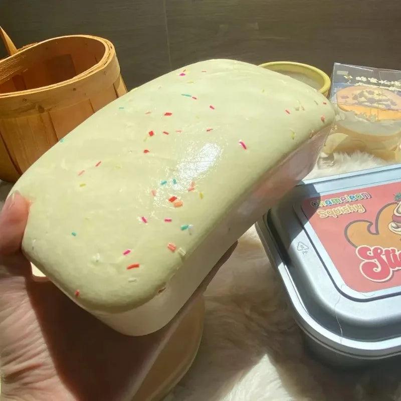 Sticky Sweet Jumbo Ice Cream Cake Scented Squishy