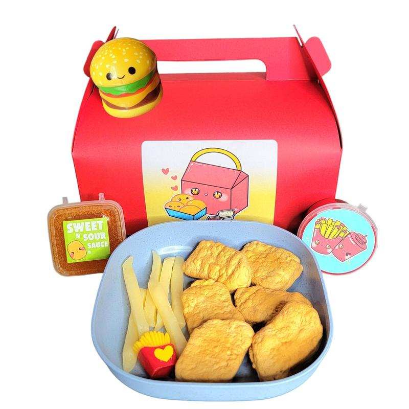 Chicken Nugget DIY Handmade Scented Slime Kit