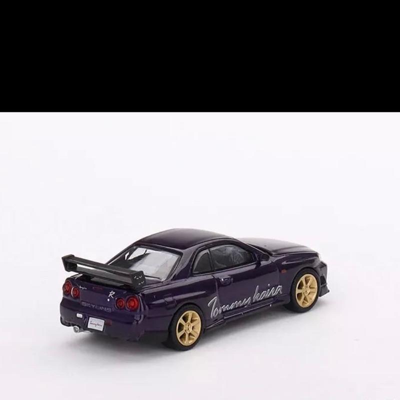 Mini GT Nissan Skyline GTR R34 Purple