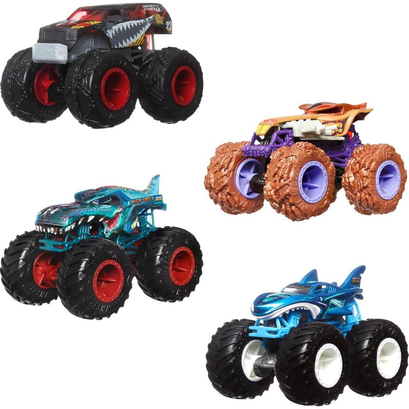 Monster Truck Toy Truck 2 piece set, vehicle set, suitable for children boys and girls toys