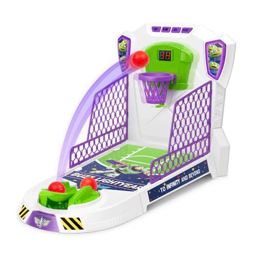 Mickey Mouse or Buzz Lightyear Disney Licensed Electronic Tabletop Basketball Soccer or Bowling Playset