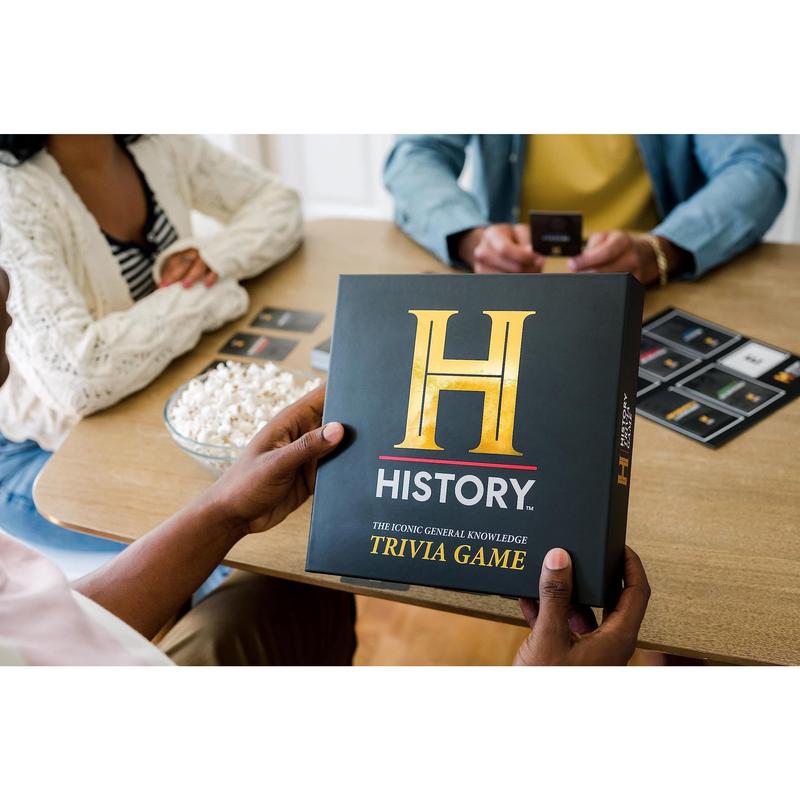 HISTORY Channel Trivia Game - 2000+ Fun General Knowledge Questions for Adults, Family and Teens in The Pursuit of Trivial Knowledge - The Perfect Party Card Game for Board Games Night with your Group