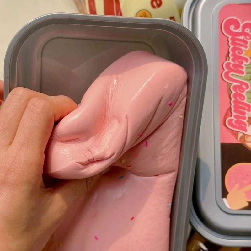 Sticky Sweet Jumbo Ice Cream Cake Scented Squishy