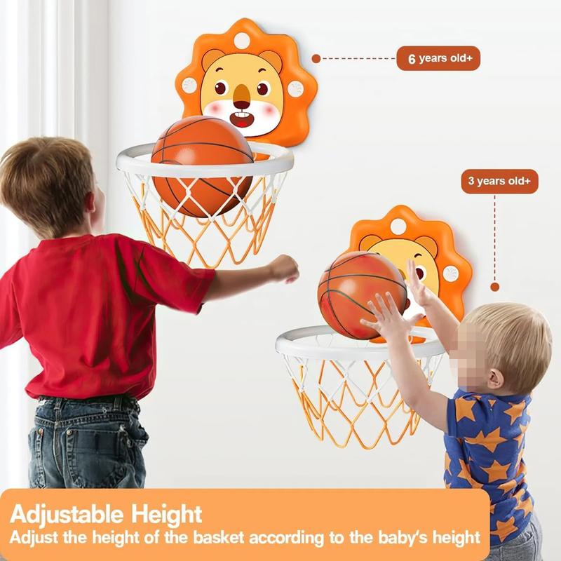 Kids Basketball Hoop Toy for Boys Girls, Indoor Sports Toys for Kids, Christmas Birthday Gifts