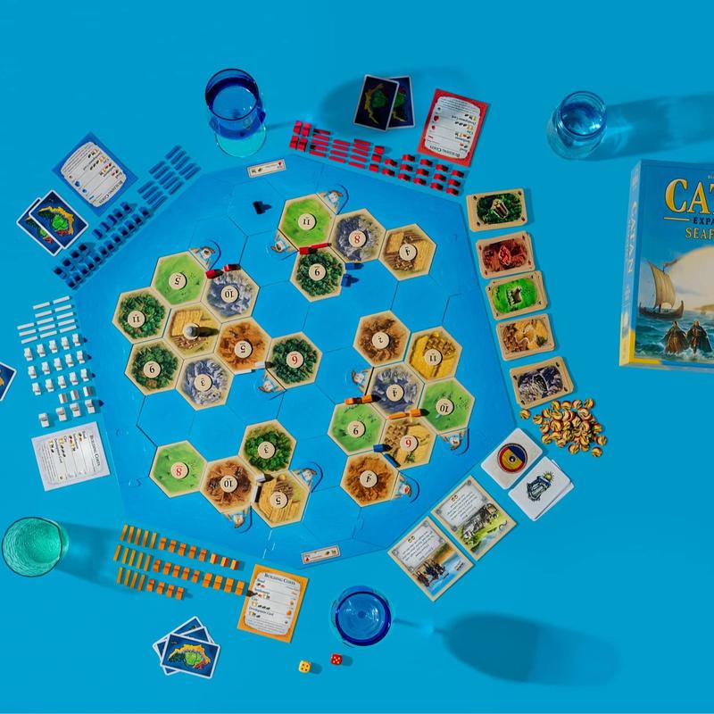 CATAN Seafarers Board Game EXPANSION - Explore, Settle, and Conquer New Isles