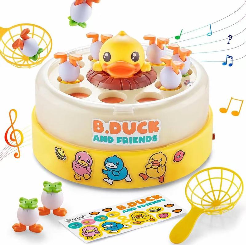 B.Duck Games, Bounce andCatch Duck Board Games,Duck GameToys for Birthday Gifts