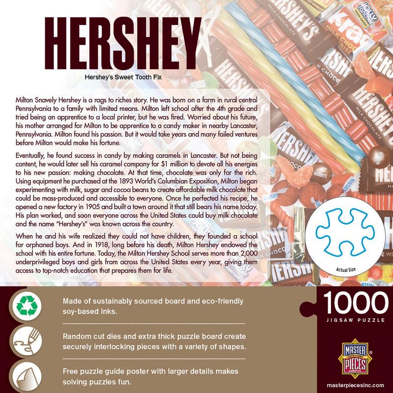 MasterPieces - Hershey's Sweet Tooth Fix - 1000 Piece Jigsaw Puzzle