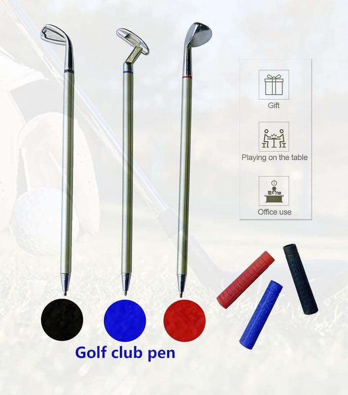 Golf Pen Desktop Games - Funny Gifts for Golfers, Coworkers, Boss - Stocking Stuffers