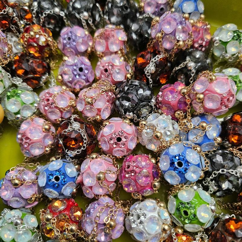 fancy beads clay and resin flower crystals and butterfly with pearls click your opens below mixed colors per bundle. 16mm handmade diy for beaded pens and jewelry making.