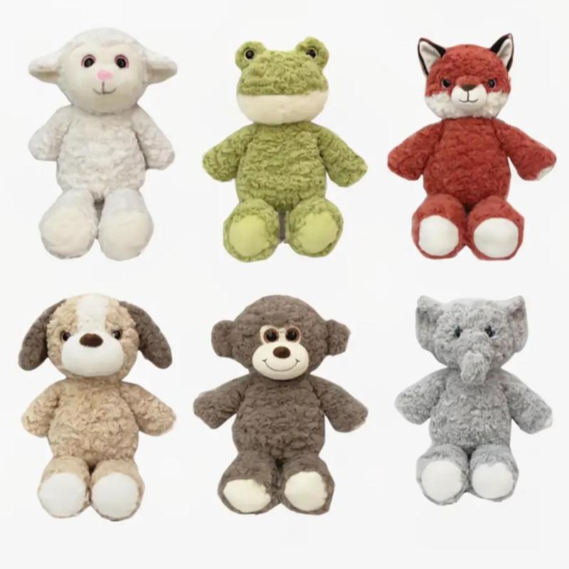 Soft and Comfortable Cuddlefuzz Jungle Animals Stuffed Toys for Kids