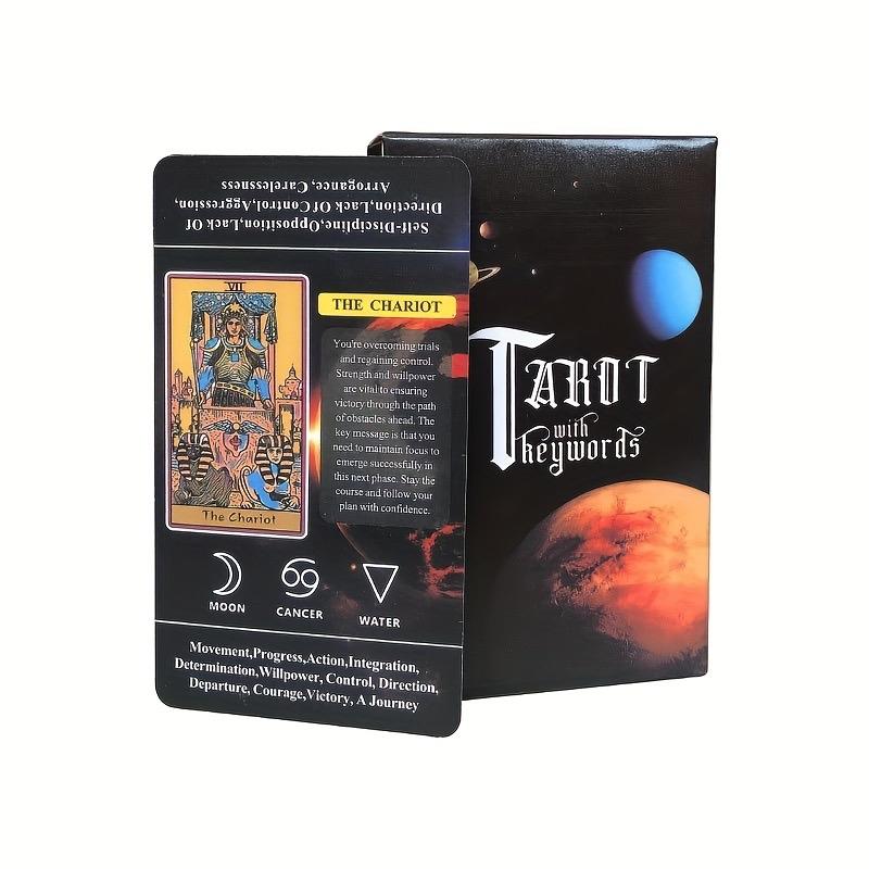 Tarot for Beginners Pocket Card Deck with Meanings tarot card oracle card classic