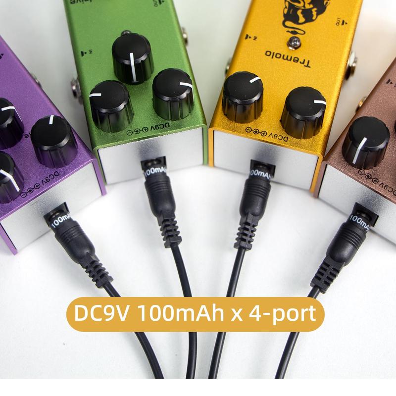 Guitar Pedal Power Supply, 1-8 Channel Guitar Pedal Power Supplies, USB Plug-in Music Effects Power Supply Tool, Music Accessories