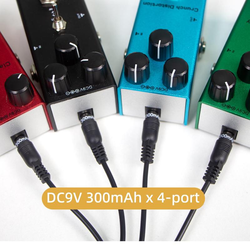 Guitar Pedal Power Supply, 1-8 Channel Guitar Pedal Power Supplies, USB Plug-in Music Effects Power Supply Tool, Music Accessories