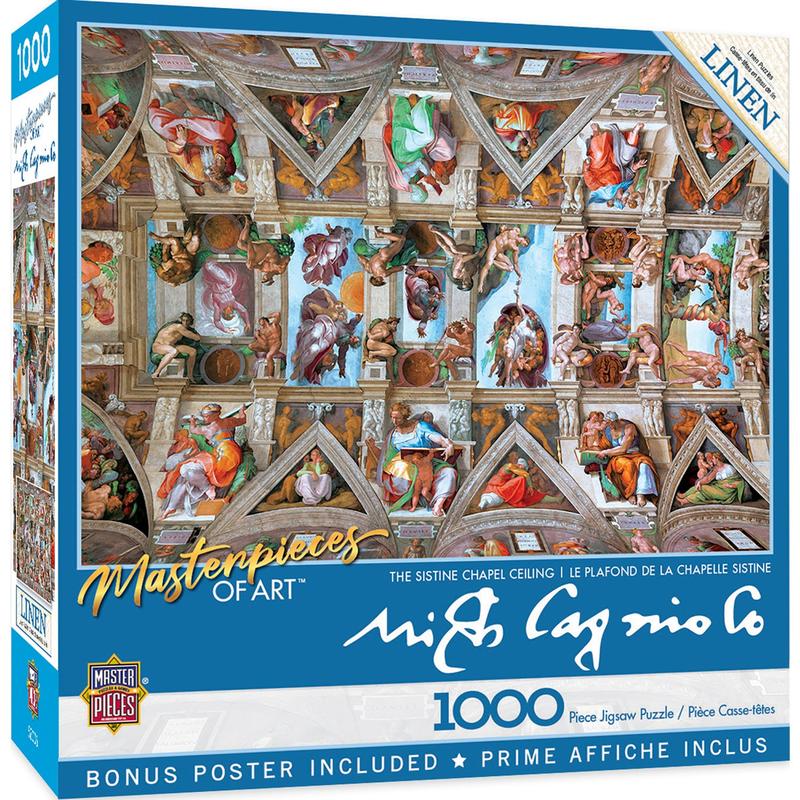 MasterPieces - MasterPieces of Art - Sistine Chapel Ceiling 1000 Piece Puzzle