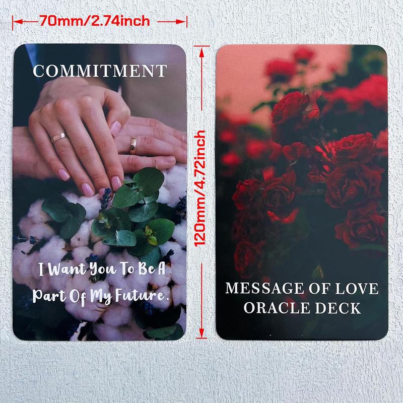 Message of Love Oracle Deck: 54 Oracle Cards for twin flame reading, love reading, relationship reading, oracle reading, psychic reading