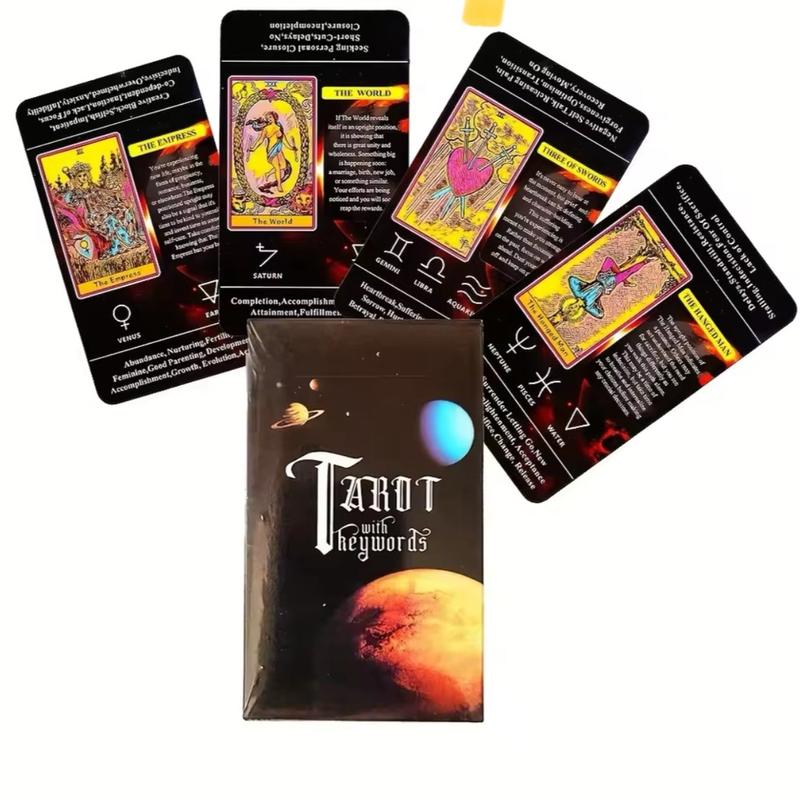 Tarot for Beginners Pocket Card Deck with Meanings tarot card oracle card classic