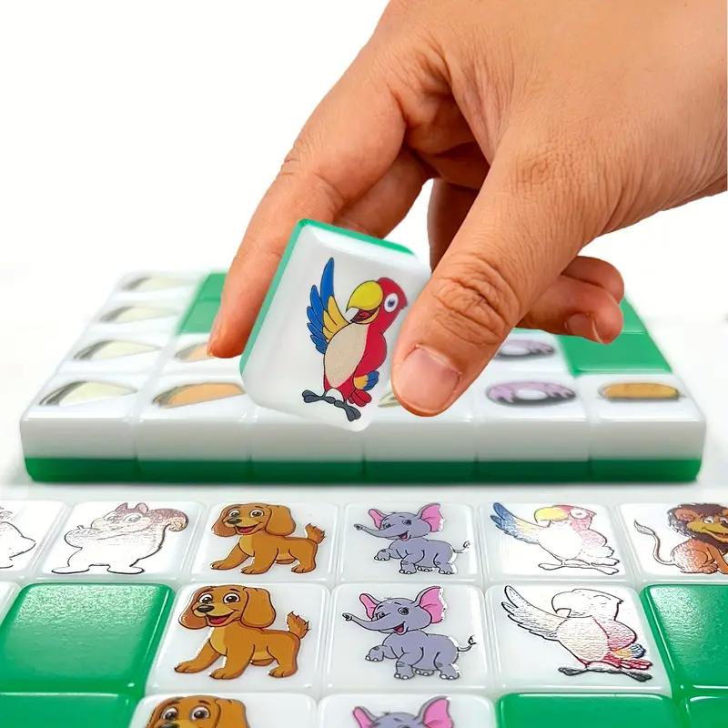 30mm seaside escape board game Building blocks Mahjong 65 tiles 16 animal patterns Halloween Christmas gift