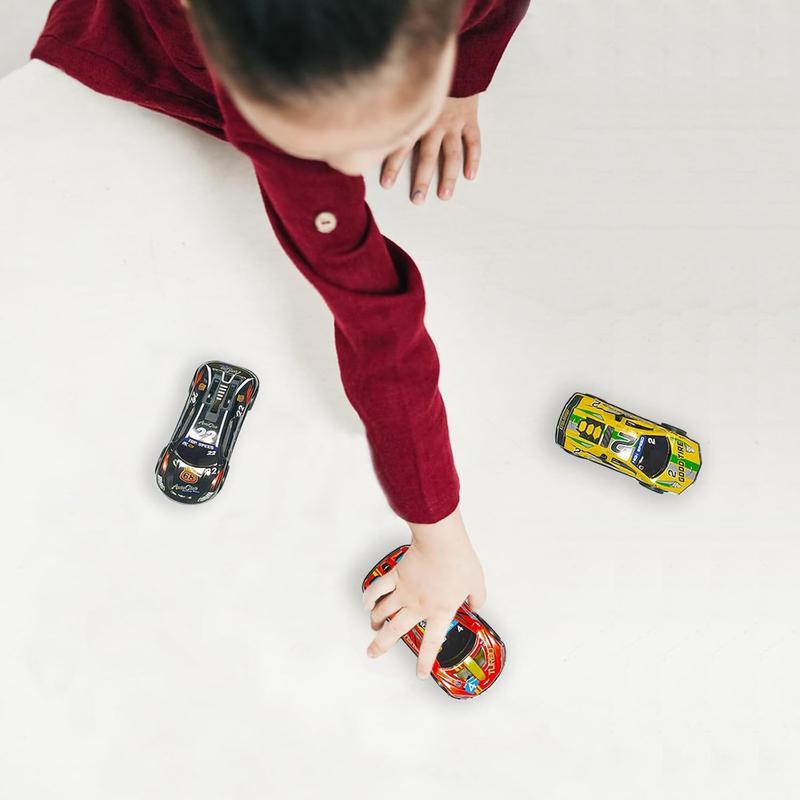 3 Pcs Pull Back Cars 5 inch Race Cars Toys Vehicles Set, Friction Powered Cars Toys for Toddlers 3 4 5 6 7 Years Old Kids for Boys Girls - No.2 No.4 No.22