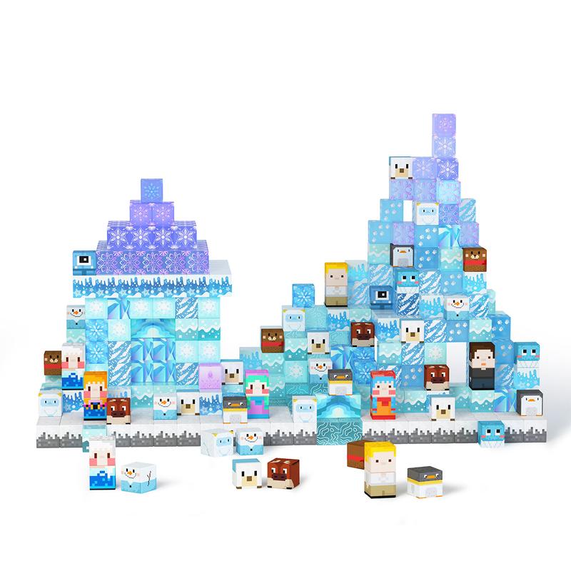 GobiDex Game-based Frozen Magnetic Building Toys in Gift Package 48 100 PCS