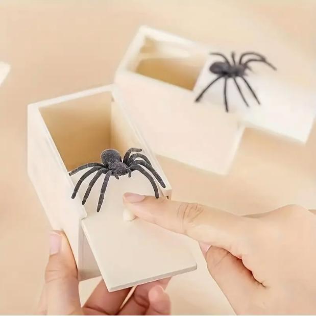 Spider Horror Prank Box - Perfect Halloween, Christmas, Thanksgiving Gift