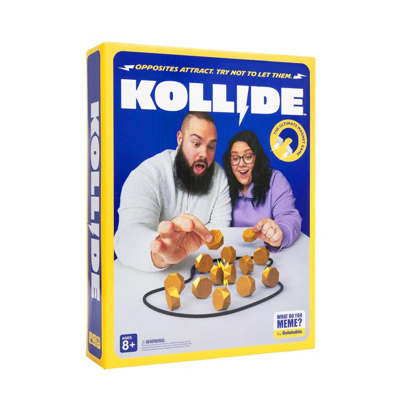 Kollide - The Game of Magnetic Attraction, Magnetic Chess Game, Strategy Games for Kids and Adults by Relatable