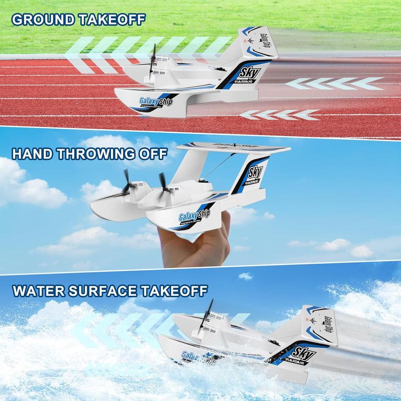 Remote Control Airplane Toy, 2.4Ghz Fixed Wing Airplane Model, Three-channel Electric Toy Airplane