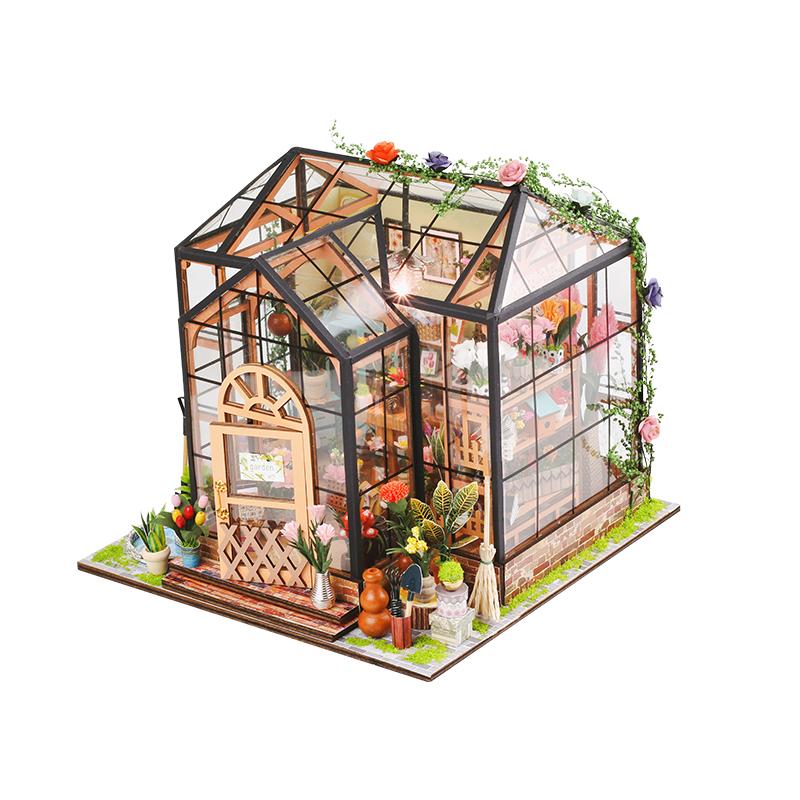 The Missing Piece DIY Miniature Dollhouse Jenny Green House