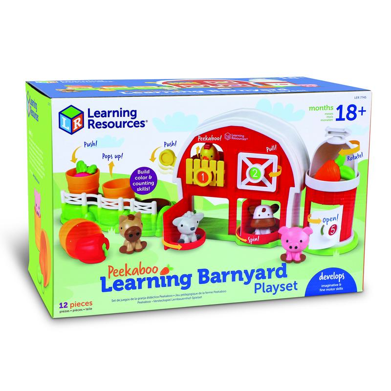 Learning Resources Peekaboo Learning Barnyard Playset building toy