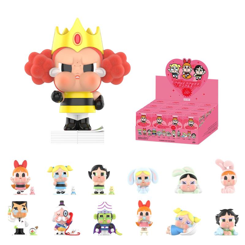 CRYBABY × Powerpuff Girls Series Figures, Blind Box, Mystery Box