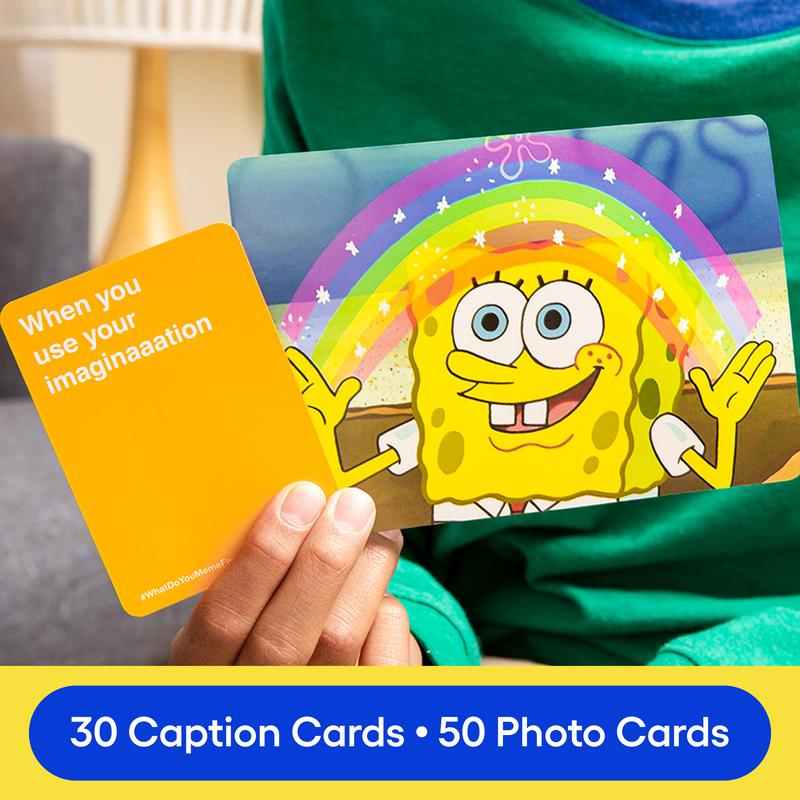 What Do You Meme? Spongebob Squarepants Expansion Pack - Family Card Games for Kids and Adults