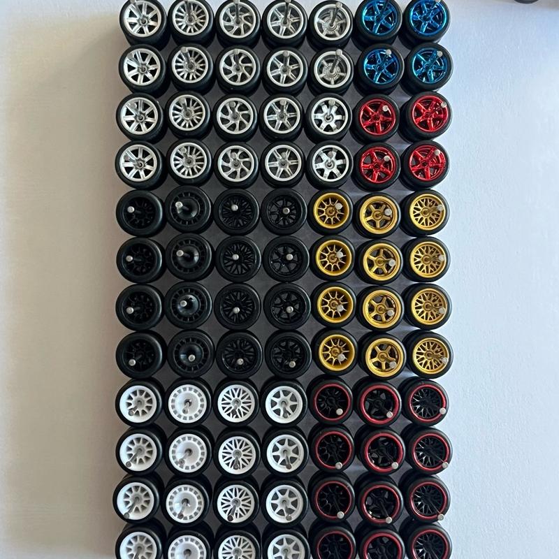 1 64 Scale 10 RANDOM Real Rider Wheels Rims Tires Set Mixed Lot for Hot Wheels