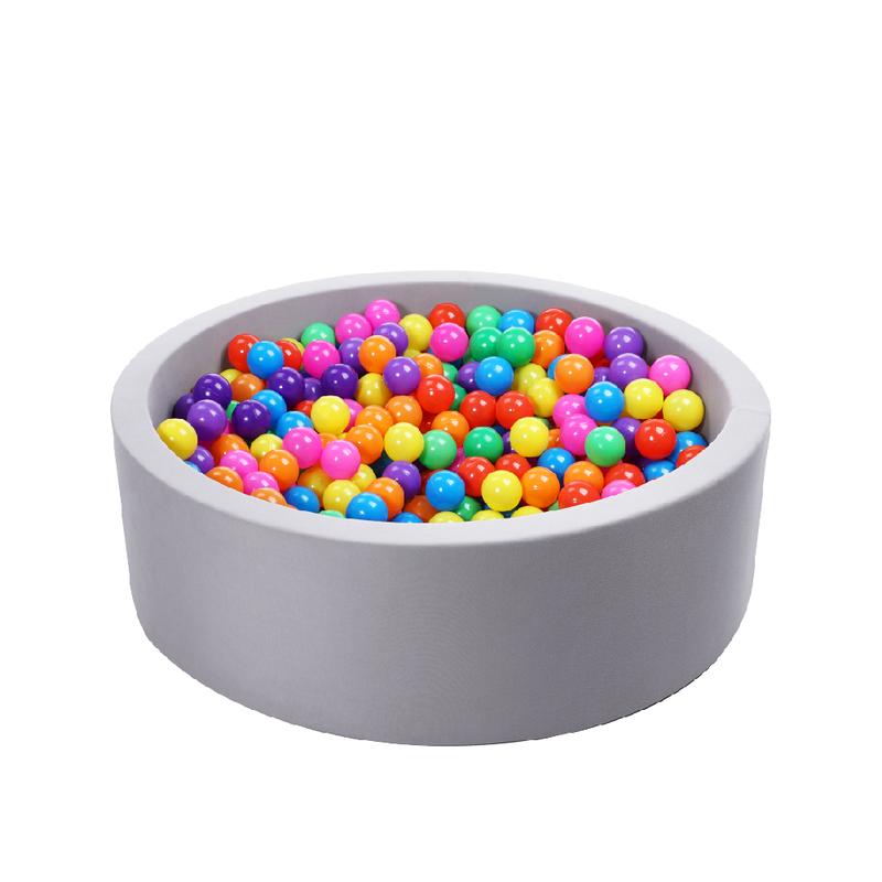 Sumbababy Play Tent Ball Pit Playspace for Kids 4-12 Years Gray with Soft Sponge Gift Toys for Child Indoor Outdoor Game Foldable Colorful