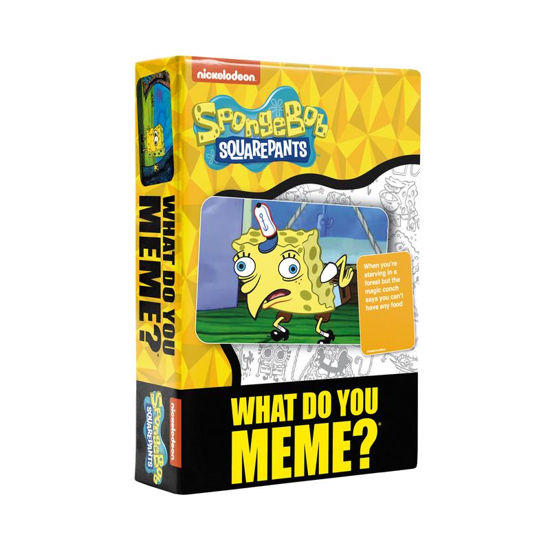 What Do You Meme? Spongebob Squarepants Expansion Pack - Family Card Games for Kids and Adults