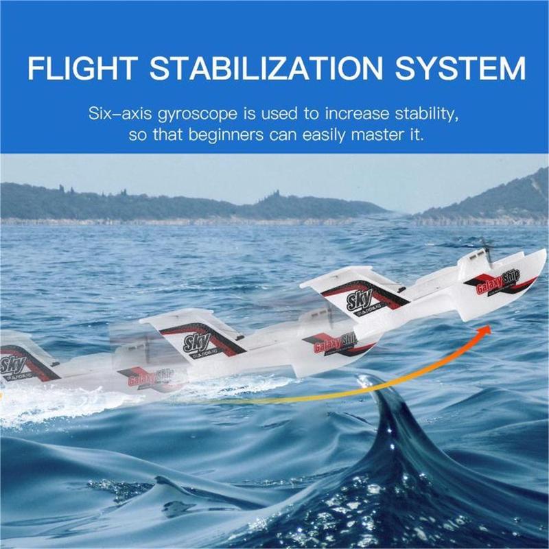 Remote Control Airplane Toy, 2.4Ghz Fixed Wing Airplane Model, Three-channel Electric Toy Airplane