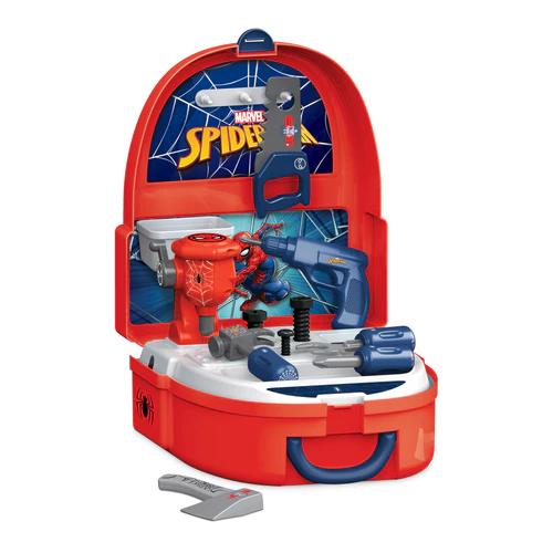 Spider-man Marvel Licensed Childrens Tool Set - Carrycase, Backpack or Luggage